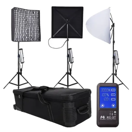 Falcon Eyes Bi-Color LED Panel RX-24TDX Set 3