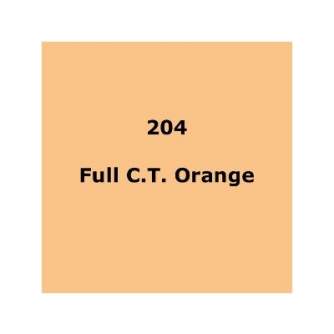Discontinued - Lee gaismas filtrs 204 Full C.T. Orange