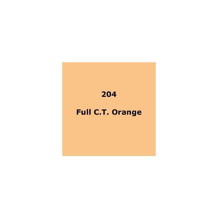 Discontinued - Lee gaismas filtrs 204 Full C.T. Orange