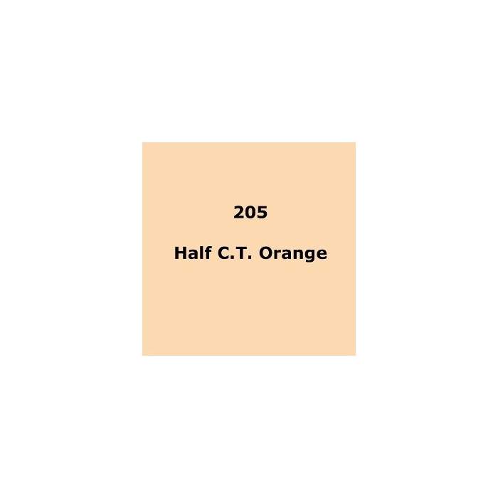 Discontinued - Lee gaismas filtrs 205 1/2 C.T. Orange