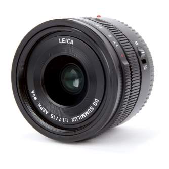 Lenses - Panasonic LEICA DG SUMMILUX 15mm / F1.7 ASPH. (H-X015E-S) Silver - quick order from manufacturer
