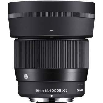 Объективы - Sigma 56mm f/1.4 DC DN Contemporary lens for Sony - купить сегодня в магазине и с доставкой