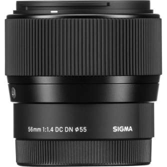 Objektīvi - Sigma 56MM F/1.4 DC DN (C) F/SE Sony E AF - perc šodien veikalā un ar piegādi