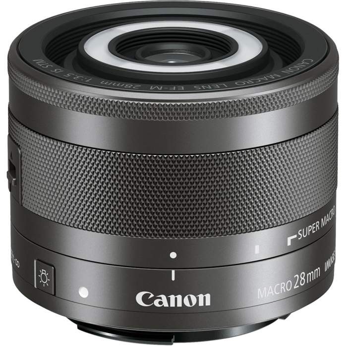 Objektīvi - Canon LENS EF-M 28mm f/3.5 Macro IS STM - ātri pasūtīt no ražotāja