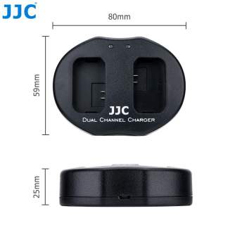 Vairs neražo - JJC B-NPFW50 USB Dual Battery Charger for Nikon Sony NP-FW50 
