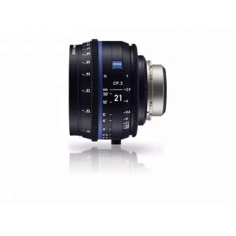 CINEMA видео объективы - ZEISS COMPACT PRIME CP,3 21MM T2,9 PL - быстрый заказ от производителя