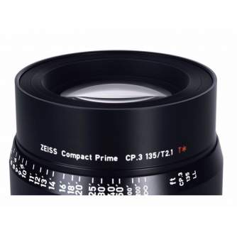 CINEMA Video Lences - ZEISS COMPACT PRIME CP,3 135MM T2,1 PL - quick order from manufacturer