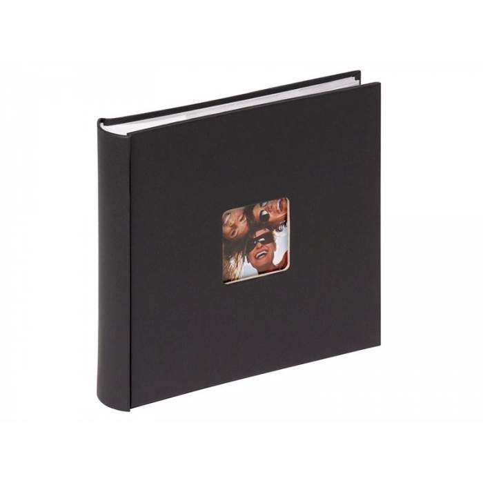 Фотоальбомы - WALTHER FUN MEMO ALBUM 10X15 200 BLACK - купить сегодня в магазине и с доставкой