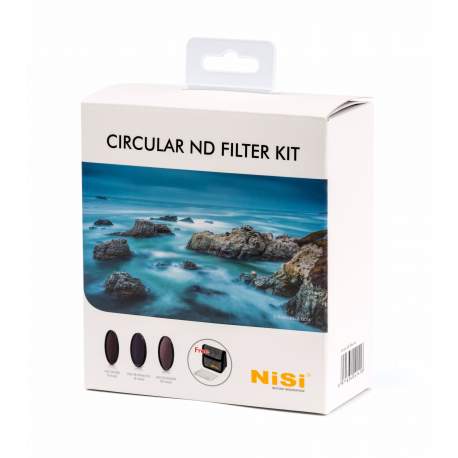 ND neitrāla blīvuma filtri - NISI FILTER CIRCULAR ND KIT 82MM - ātri pasūtīt no ražotāja