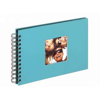 Photo Albums - WALTHER FUN WIRE-O 23X17 CM PETROL - quick order from manufacturer