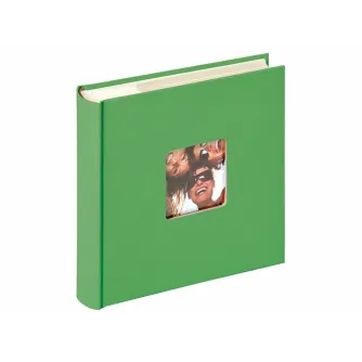 Photo Albums - Walther design GmbH&Co Album WALTHER ME-110-K Fun petrol green 10x15 200, white pages slip in book bound photo in cover - quick order from manufacturer