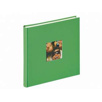 Photo Albums - Walther design GmbH&Co Album WALTHER FA-205-U Fun ocean blue 26X25/40pages, white pages corners/splits book bound photo in cover - quick order from manufacturer