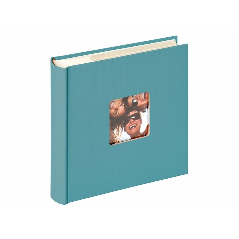 Walther Design Gmbh&co Album Walther Me-110-u Fun Ocean Blue 10x15 200,  White Pages Slip In Book Bound Photo In Cover ME-110-U