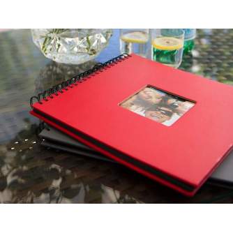 Photo Albums - WALTHER FUN WIRE-O ALBUM 30X30 CM PETROLGREEN - quick order from manufacturer