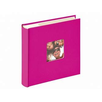Photo Albums - Walther design GmbH&Co Album WALTHER ME-110-Y Fun violet 10x15 200, white pages slip in book bound photo in cover - quick order from manufacturer