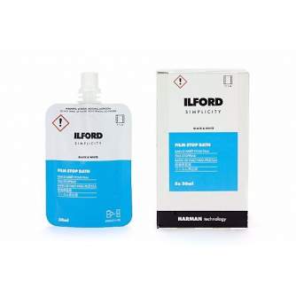 For Darkroom - ILFORD PHOTO ILFORD SIMPLICITY FILM DEALER STOP X 12 SACHETS - quick order from manufacturer