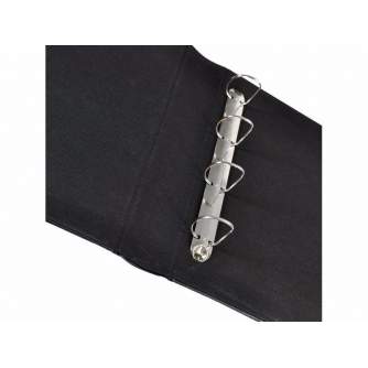 Photo Albums - FOCUS CHESTERFIELD A4 RINGBINDER BLACK - quick order from manufacturer