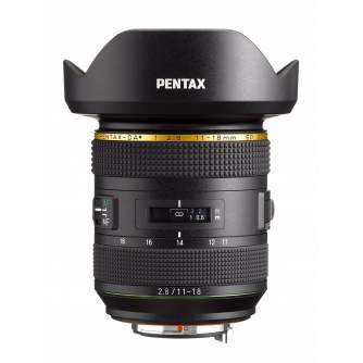 Lenses - RICOH/PENTAX PENTAX HD DA 11-18MM F/2,8 ED DC AW - buy today in store and with delivery