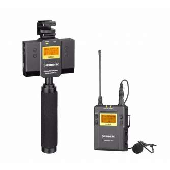 Bezvadu piespraužamie mikrofoni - SARAMONIC UWMIC9 KIT 12 (TX9 +SP-RX9) - ātri pasūtīt no ražotāja