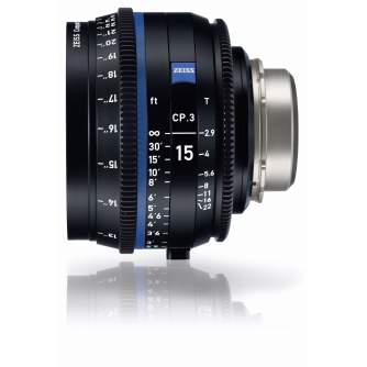 CINEMA Video Lences - ZEISS COMPACT PRIME CP,3 15MM T2,9 PL - quick order from manufacturer