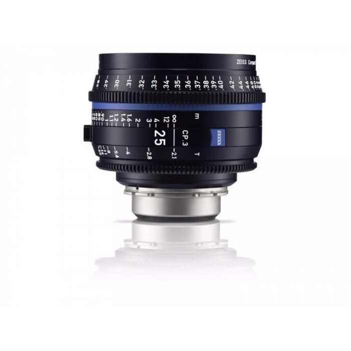 CINEMA Video Lences - ZEISS COMPACT PRIME CP,3 25MM T2,1 CANON EF - quick order from manufacturer