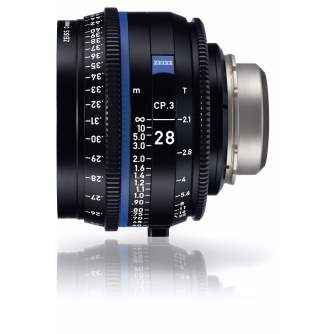 CINEMA Video Lences - ZEISS COMPACT PRIME CP,3 28MM T2,1 CANON EF - quick order from manufacturer