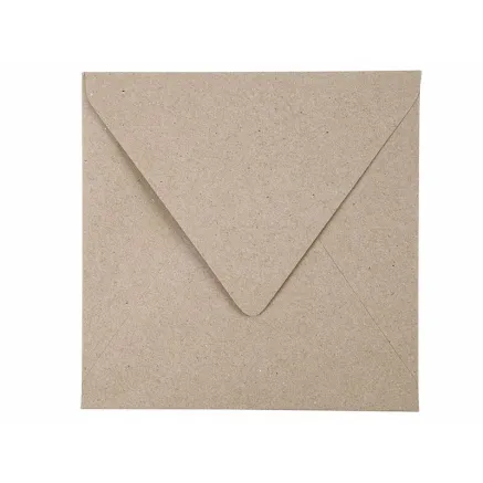 FOCUS ENVELOPE 160X160 BROWN 120G 50 PCS