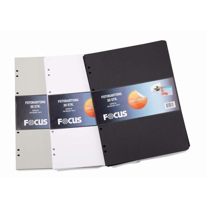 Photo Albums - FOCUS TIMESAVER SA4 CARTON 30 PACK WHITE - quick order from manufacturer