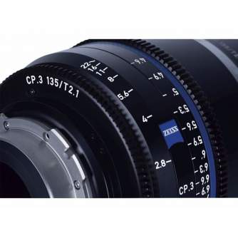 CINEMA Video Lences - ZEISS COMPACT PRIME CP,3 135MM T2,1 NIKON F - quick order from manufacturer