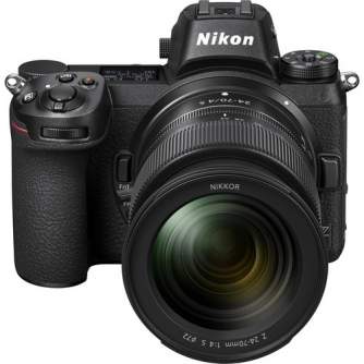 Mirrorless Cameras - Nikon Z7 24-70mm f4 mirrorless camera FF Kit + FTZ Adapter - quick order from manufacturer