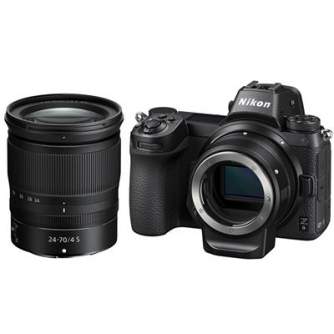 Беззеркальные камеры - Nikon Z7 24-70mm f4 mirrorless camera FF Kit + FTZ Adapter - быстрый заказ от производителя
