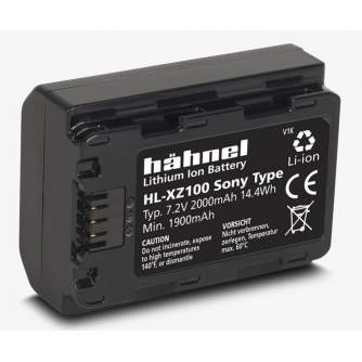 Батареи для камер - HÄHNEL BATTERY SONY HL-XZ100 - быстрый заказ от производителя