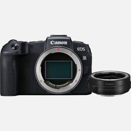 Bezspoguļa kameras - Canon EOS RP Body Hybrid camera + MT adapter - perc šodien veikalā un ar piegādi