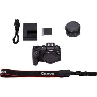 Mirrorless Cameras - Canon EOS RP Body Hybrid camera + MT adapter - quick order from manufacturer