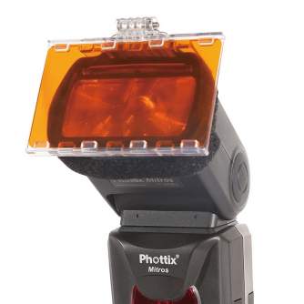 Piederumi kameru zibspuldzēm - Phottix Hot Shoe gēla filtru komplekts kameras zibspuldzēm - ātri pasūtīt no ražotāja