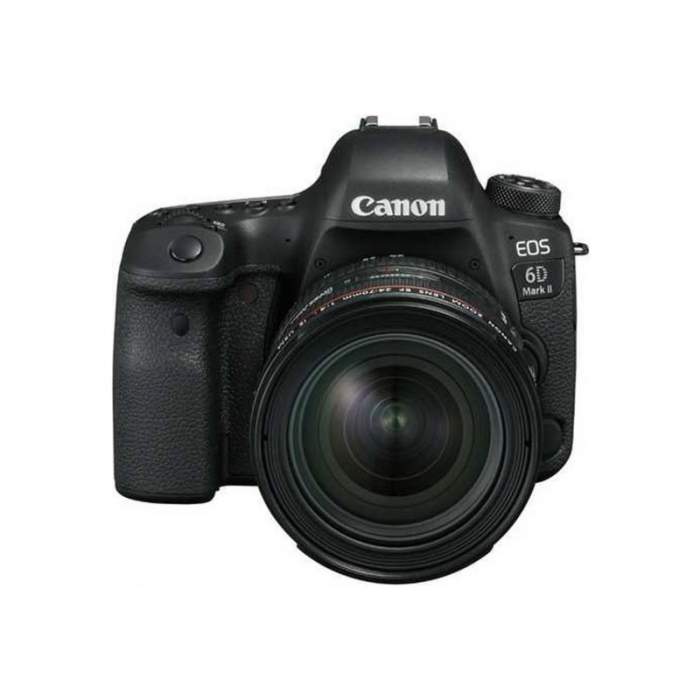 DSLR Cameras - Canon 6D Mark II with LENS EF 24-70MM F4L IS USM - quick order from manufacturer