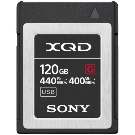 SONY 120GB XQD MEMORY CARD G SERIES 440MB/S