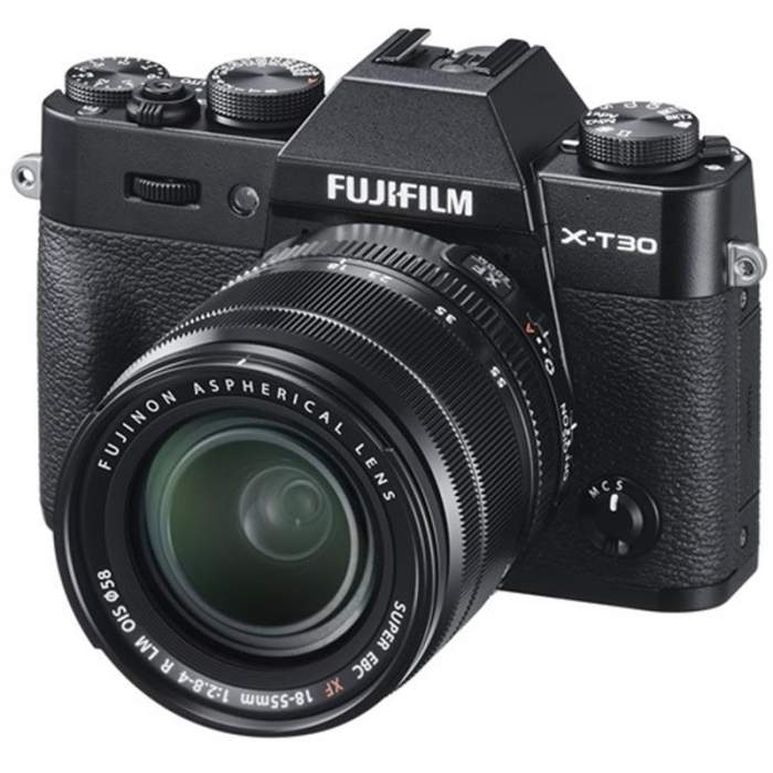 Discontinued - Fujifilm X-T30 XF 18-55mm Black Kit Mirrorless Digital Camera