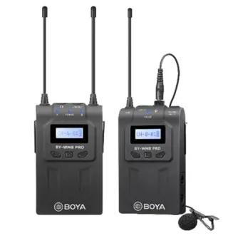 Bezvadu audio sistēmas - Boya UHF Lavalier Microphone Wireless BY-WM8 Pro-K1 - ātri pasūtīt no ražotāja