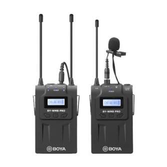 Bezvadu audio sistēmas - Boya UHF Lavalier Microphone Wireless BY-WM8 Pro-K1 - ātri pasūtīt no ražotāja