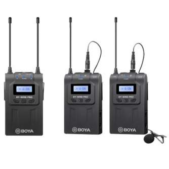 Wireless Lavalier Microphones - Boya UHF Dual Lavalier Microphone Wireless BY-WM8 Pro-K2 - quick order from manufacturer