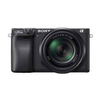 Bezspoguļa kameras - Sony A6400 16-50mm E-mount kameras komplekts melns ar APS-C sensoru - perc šodien veikalā un ar piegādi