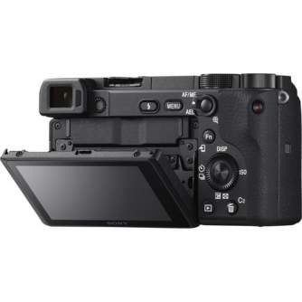 Bezspoguļa kameras - Sony A6400 16-50mm E-mount kameras komplekts melns ar APS-C sensoru - perc šodien veikalā un ar piegādi