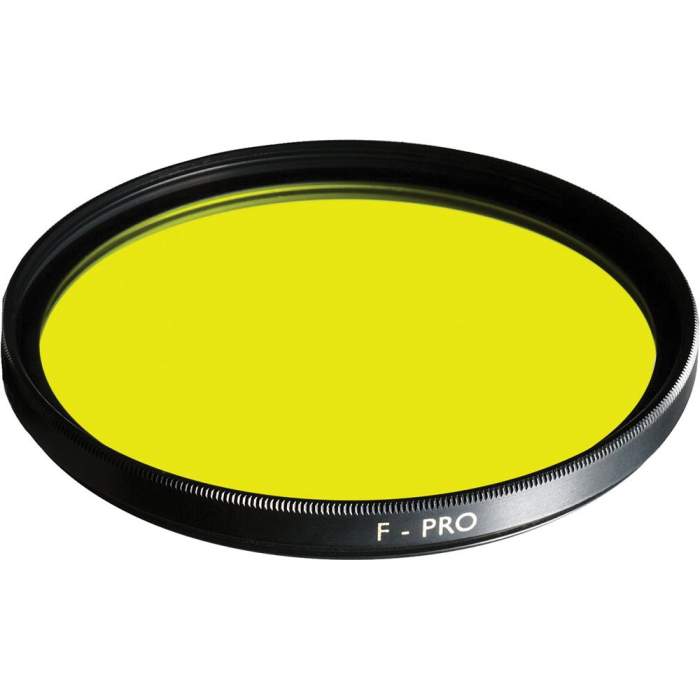 Цветные фильтры - B+W Filter F-Pro 022 Yellow filter -495- MRC 55mm - быстрый заказ от производителя