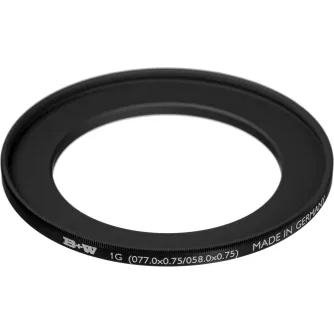 Filtru adapteri - B+W Filter 1G Stepdown ring 77 / 58mm - ātri pasūtīt no ražotāja