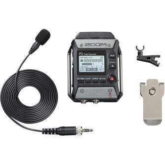 Microphones - Zoom LMF-2 Lavalier Microphone for F1 - buy today in store and with delivery