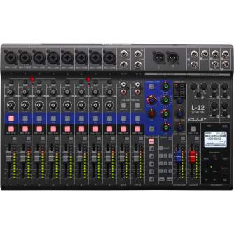 Диктофоны - Zoom L-12 LiveTrak - 12-Channel Digital Mixer and Recorder - быстрый заказ от производителя