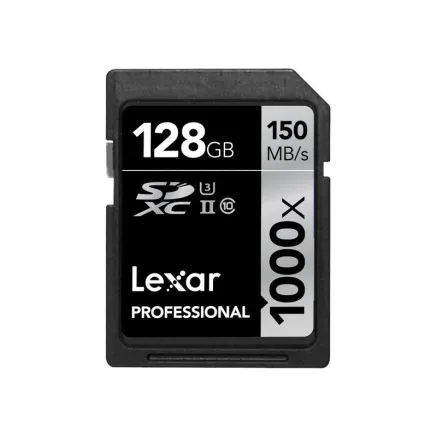 LEXAR PROFESIONAL 1000X SDHC/SDXC UHS-II 128GB Rental
