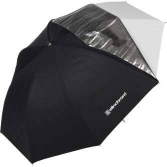 Foto lietussargi - Elinchrom Shallow Umbrella 105cm Vit/Transparent - ātri pasūtīt no ražotāja