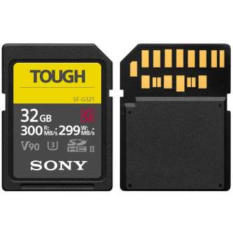 Карты памяти - Sony 32GB SF-G Tough Series UHS-II SDHC Memory Card - быстрый заказ от производителя